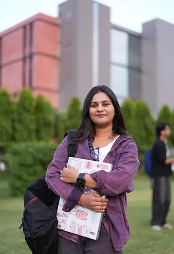 Students connecting on campus